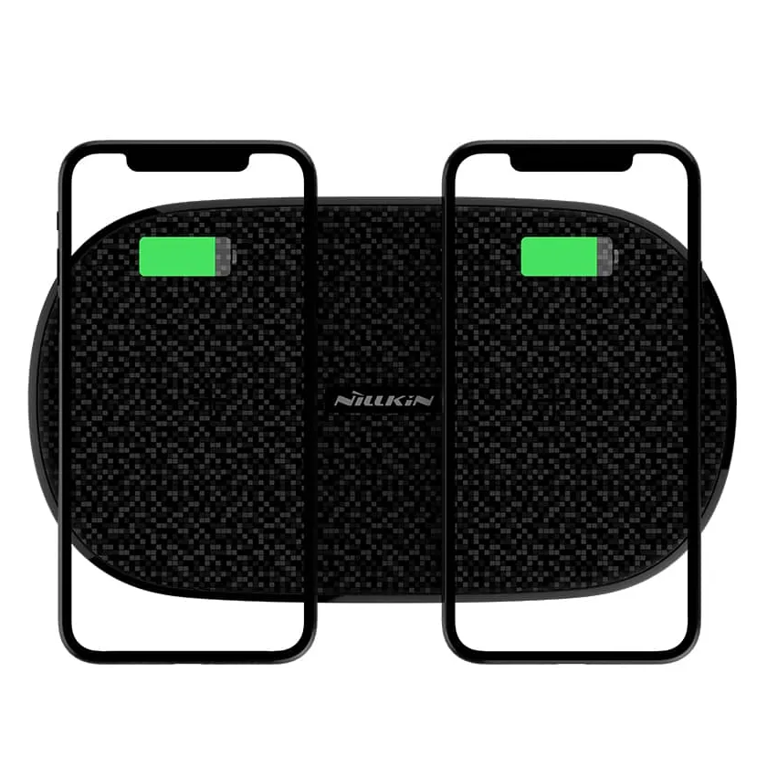 Cargador inalámbrico Nillkin doble de carga rápida 10W