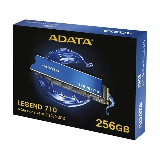 Disco SSD M.2 NVMe Adata 256GB Legend 710 PCIe 3.0 x4 2400MB/s 