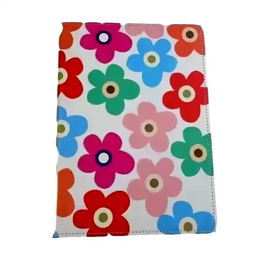 Estuche funda universal de tablet 10'' Soul 360° Flores 