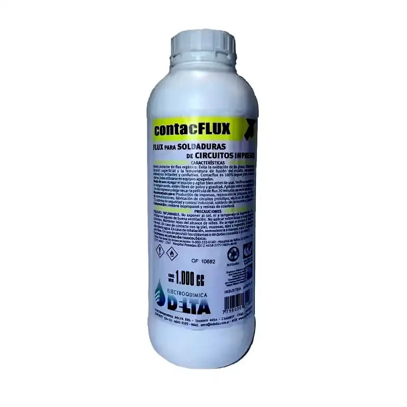 Flux líquido para soldaduras Delta Contactflux 1L 