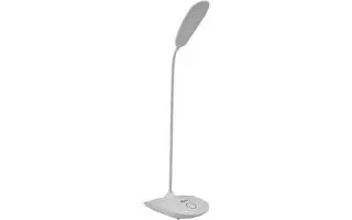 Lámpara de escritorio Kolke KVL-190 blanca 