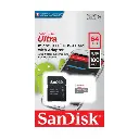 Memoria MicroSD HC Sandisk 64GB Ultra C10 UHS-I 100MB/S 
