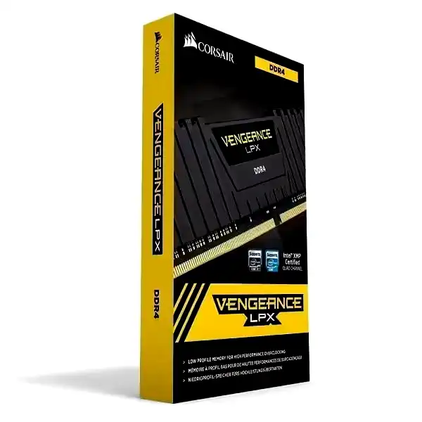 Memoria Pc Corsair 8GB DDR4 3200MHz CL16 Vengeance LPX Black 