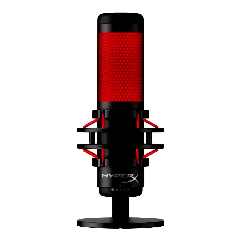 Micrófono USB Hyperx QuadCast Negro Condensador 