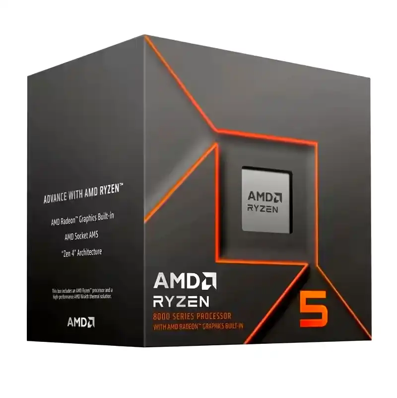 Microprocesador Amd Ryzen 5 8600G 3.9/4.4GHz Turbo 6 Núcleos c/video AM5 