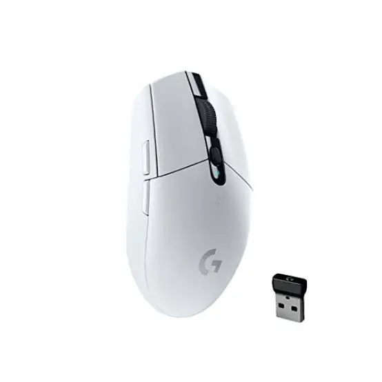 Mouse gamer inalámbrico Logitech G305 12.000dpi blanco