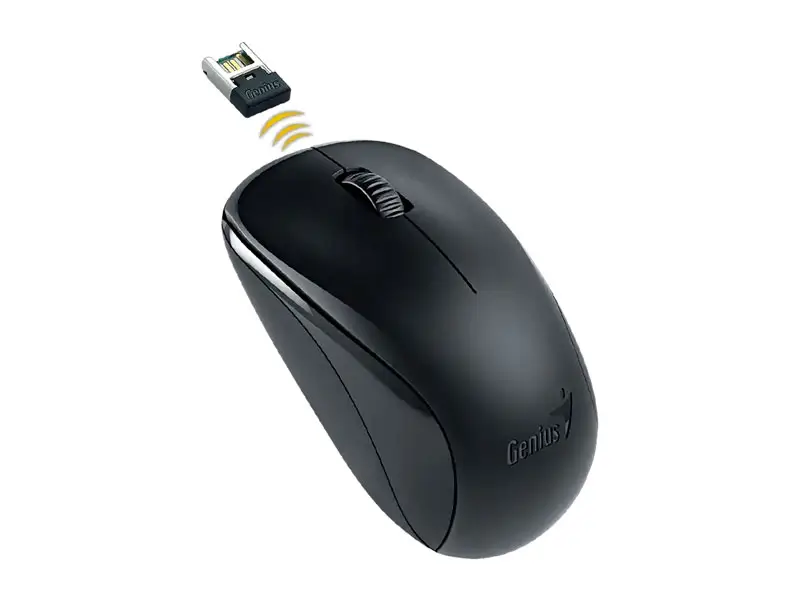Mouse Genius NX-7000 Inalámbrico negro 1200dpi 