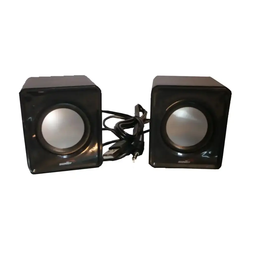 Parlantes Sentey multimedia estereo usb básicos 