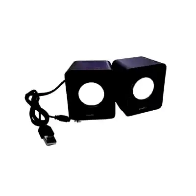 Parlantes Sentey multimedia estereo usb básicos 