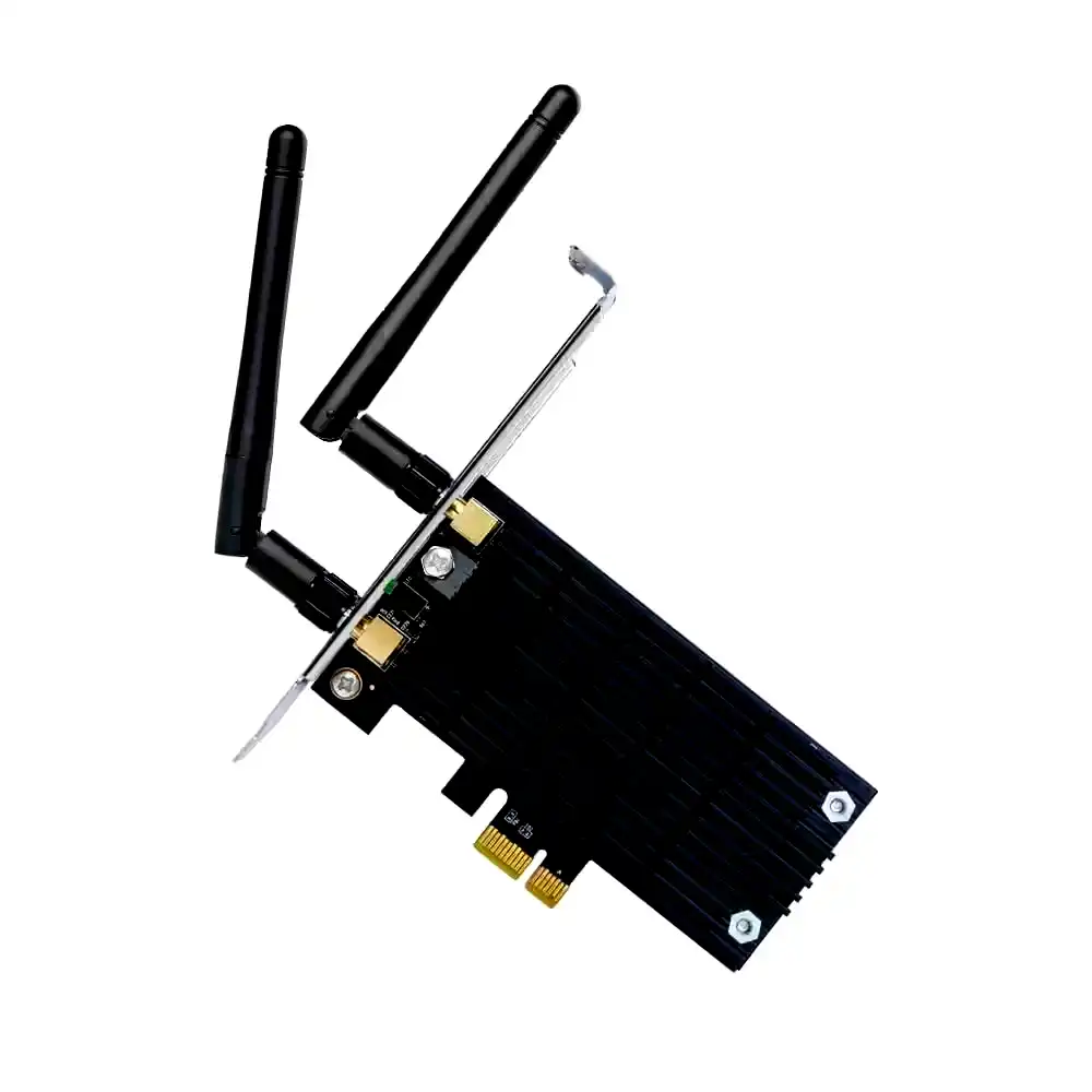 Placa de red Wifi Pci-e Tp-Link Archer T6E doble banda doble antena 