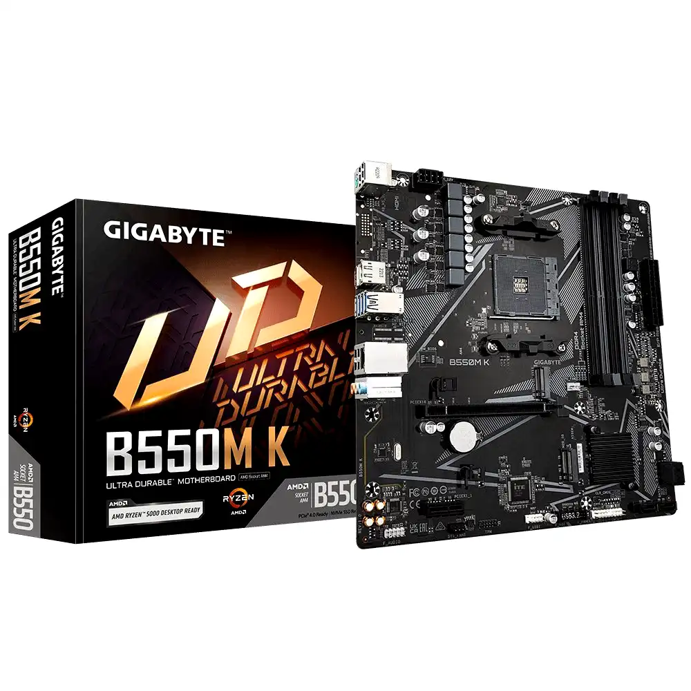 Placa madre Gigabyte B550M K AM4 