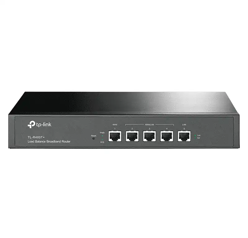 Router Modem Tp-Link TL-R480T+ V9 - 5 puertos WAN c/balanceo 
