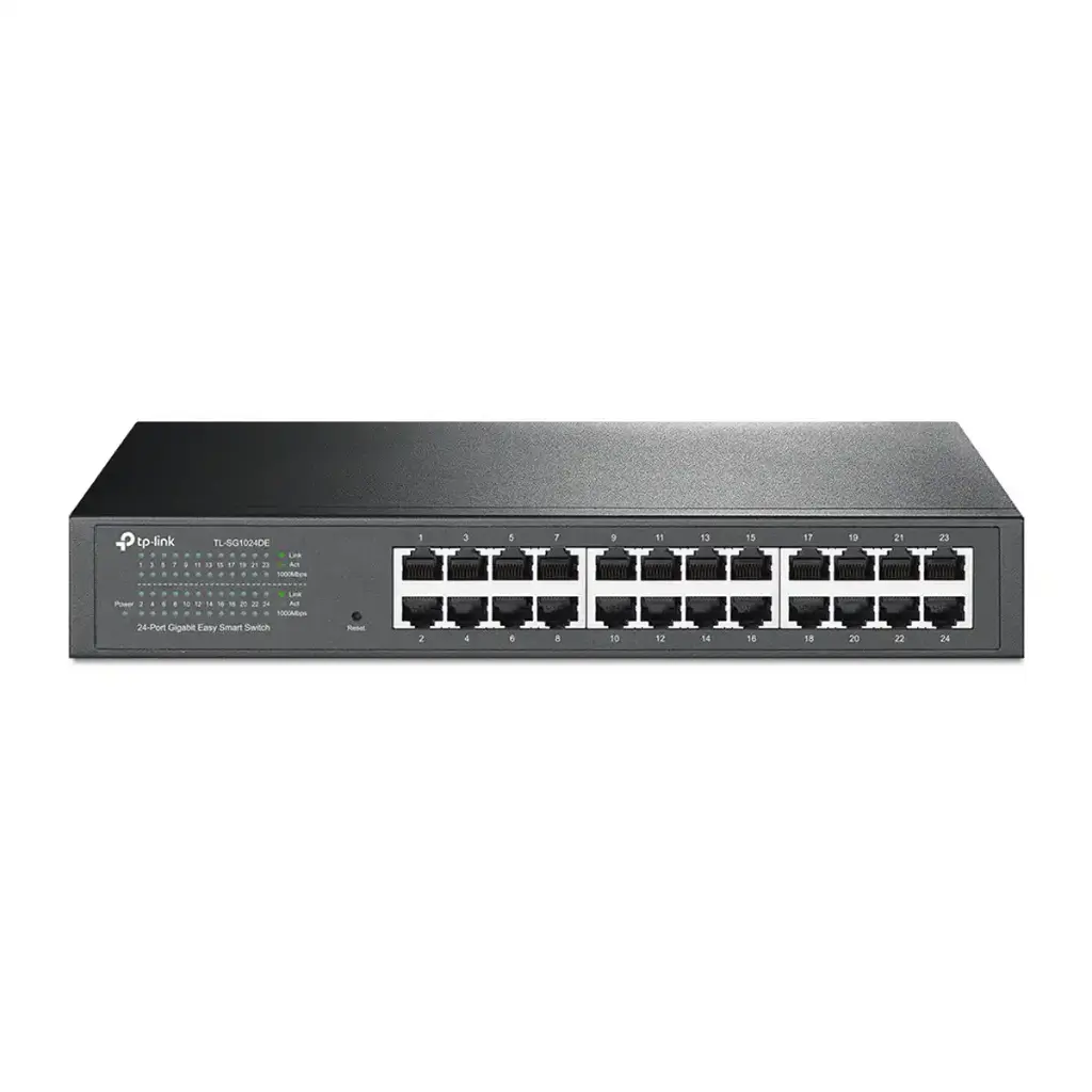 Switch desktop rack TP-Link TL-SG1024DE Easy Smart 24 puertos gigabit gestionable 