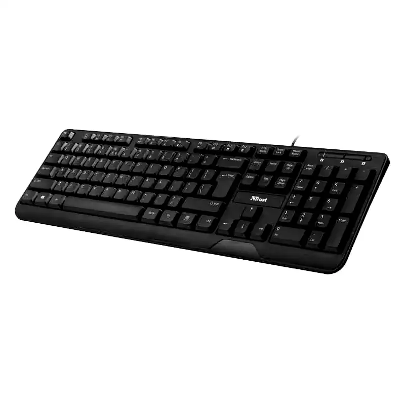 Teclado multimedia Trust Ziva usb 