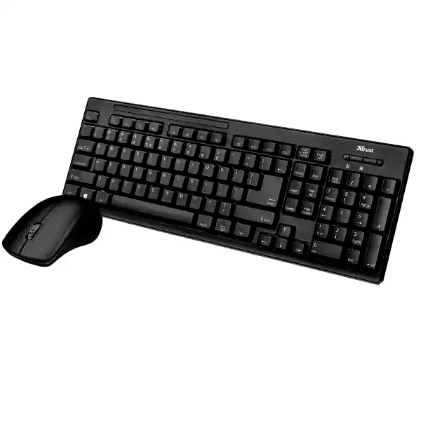 Teclado y mouse Trust Ximo Inalámbrico español 