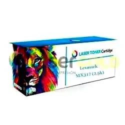 Toner alternativo Laser Gold Lexmark MS-MX 317 / 417 / 517 / 617 51B4000 2.5K 