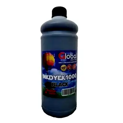 Botella de tinta alternativa Global Negro 1L