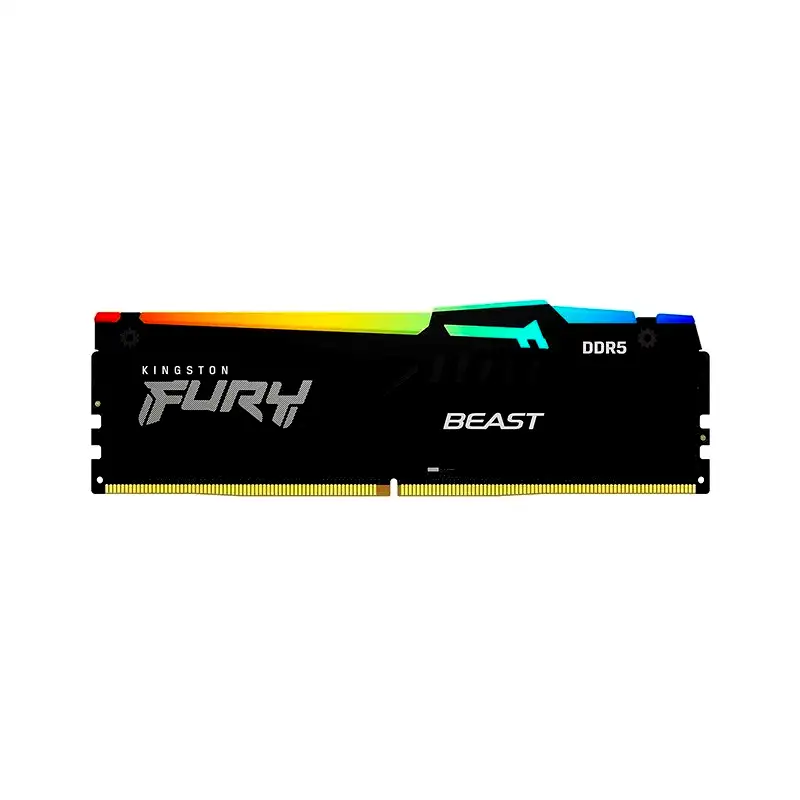 Memoria Pc Fury Beast 16GB DDR5 5600MHz RGB CL40 negra