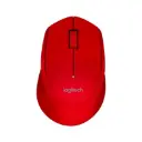 Mouse Logitech Inalámbrico M280 Rojo 1000DPI USB