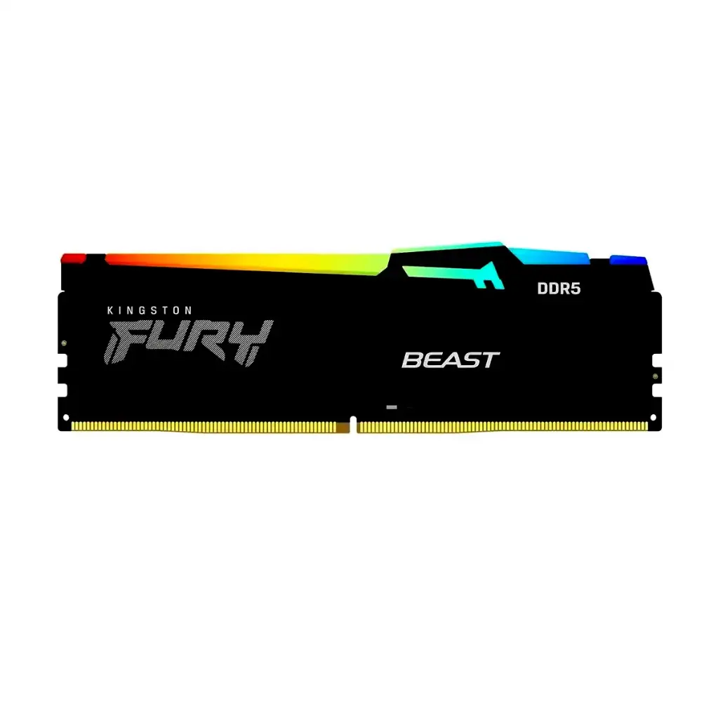 Memoria Pc Fury Beast 32GB DDR5 5200MHz CL40 RGB