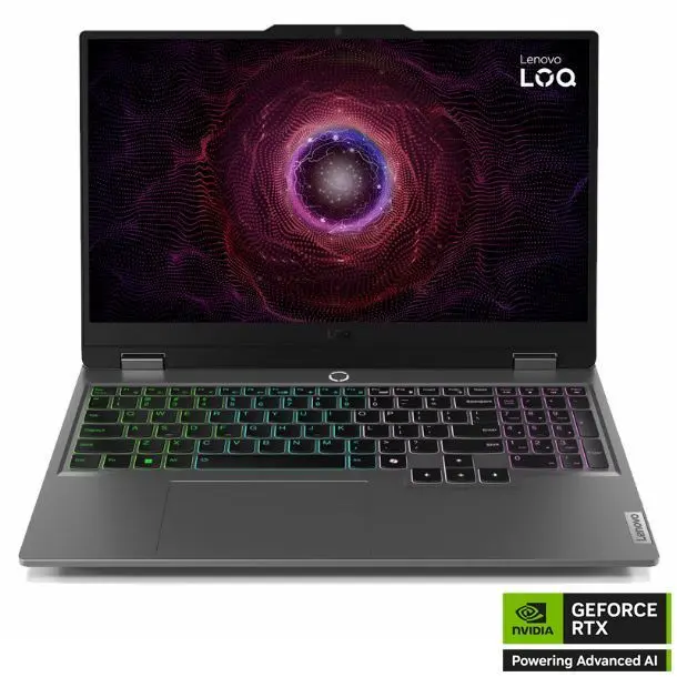 Notebook Lenovo LOQ 15IAX9E 15.6" FHD 144Hz Intel i5-12450HX 8GB DDR5 4800MHz SSD NVMe 512GB RTX 2050 4GB GDDR6 Windows 11 Home