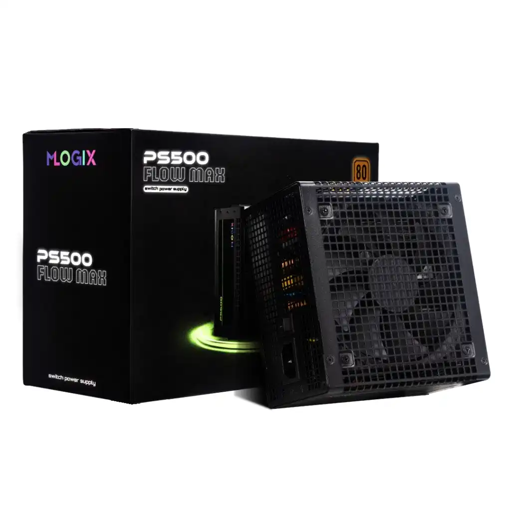 Fuente PC M-Logix Flow Max 500W 80 Plus Bronze 37.5A