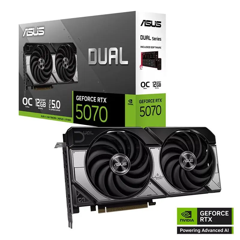 Placa de video Asus Prime RTX 5070 OC 12GB GDDR7