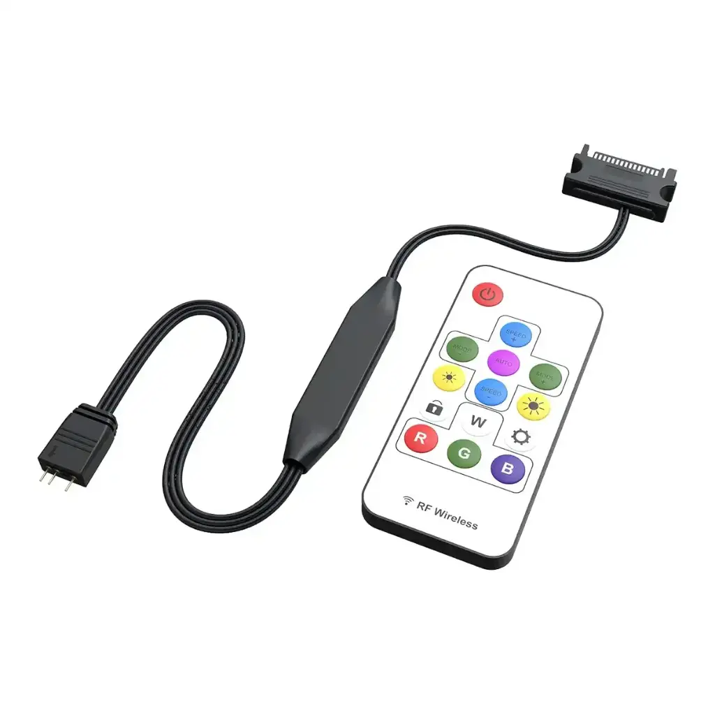 Controlador Rgb Digital Addressable 5v 3 pines con control remoto