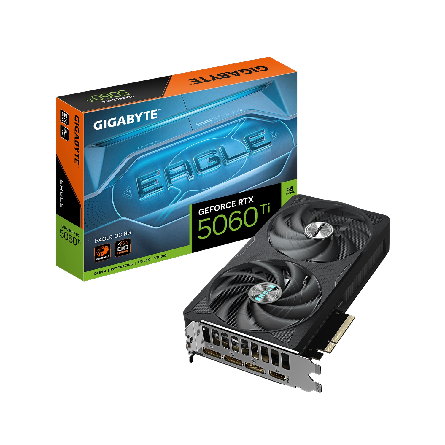 Placa de video Gigabyte RTX 5060 Ti Eagle OC 8GB GDDR7