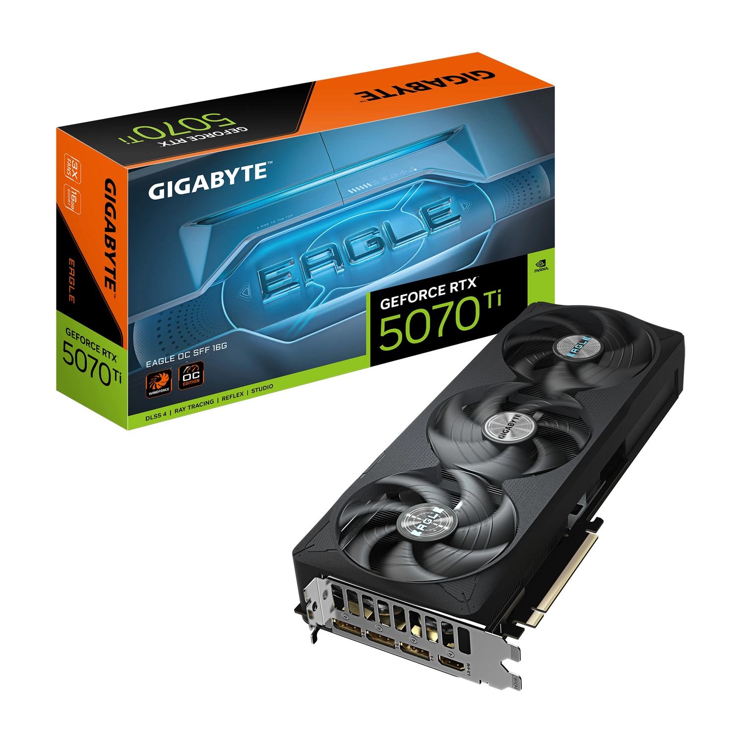 Placa de video Gigabyte RTX 5070 TI 16GB Eagle OC SFF GDDR7