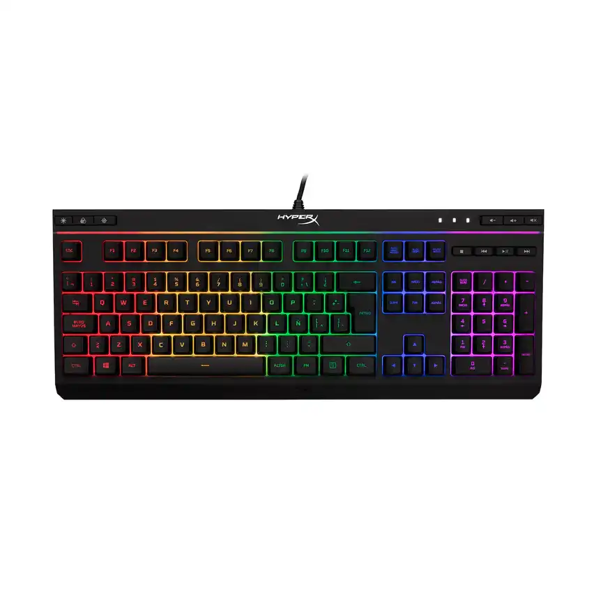 Teclado usb HyperX Alloy Core RGB LA Negro