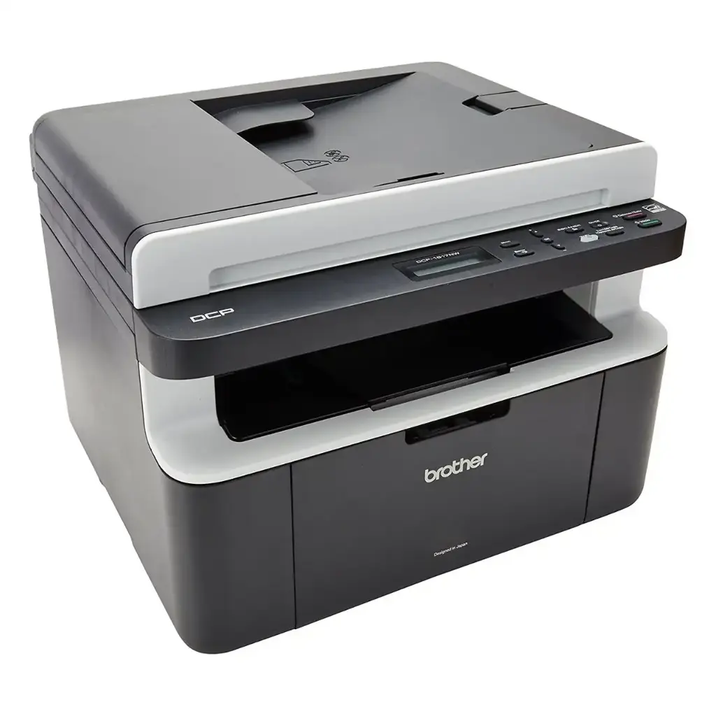 Impresora Multifunción Láser Brother DCP-1617NW monocromática wifi A5, A6, B5, B6
