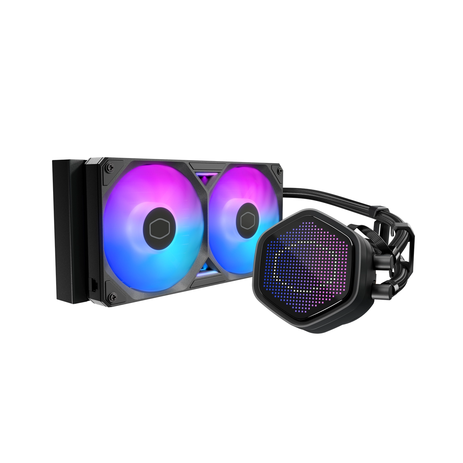 Water Cooler 240MM Cooler Master Masterliquid 240 Atmos II Pixel LED
