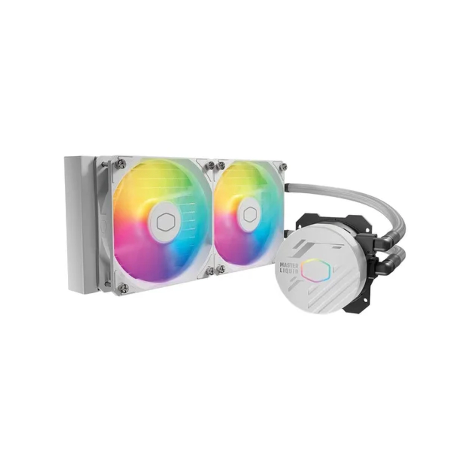 Water Cooler 240MM Cooler Master MasterLiquid 240 Core II White Edition