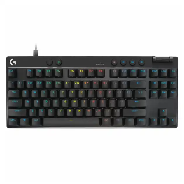 Teclado Logitech Pro X TKL Rapid RGB Eng