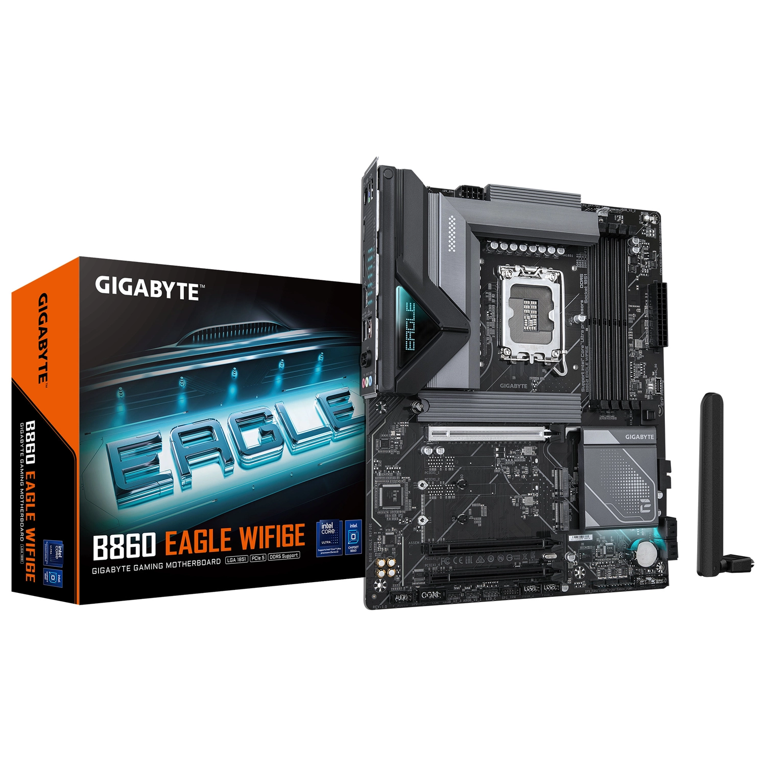 Placa Madre Gigabyte B860 Eagle Wifi6E s1851 DDR5
