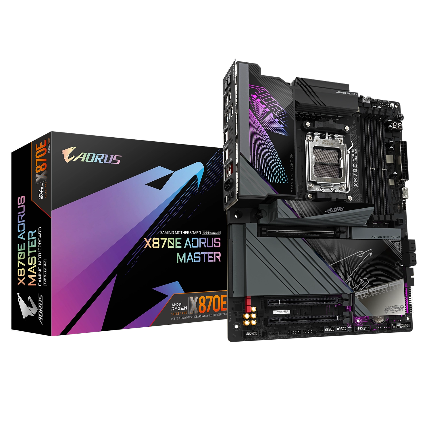 Placa Madre Gigabyte X870E Aorus Master AM5 DDR5