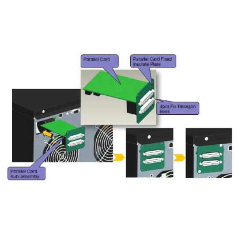 Kit paralelo Eaton 9E placa más cable