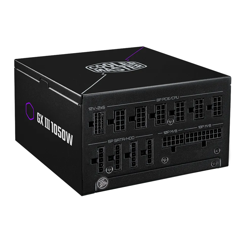 Fuente pc Cooler Master GX III 1050W 80 Plus Gold modular ATX PCIe 5.1 ATX 3.1