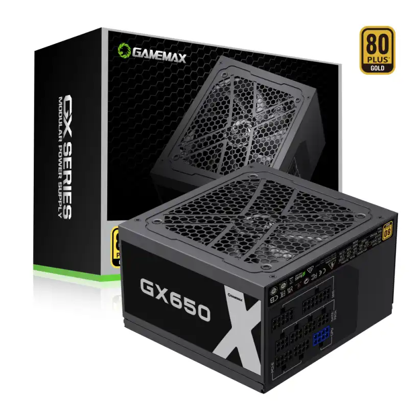 Fuente pc Gamemax 650W 80 Plus Gold GX-650 M ATX Modular