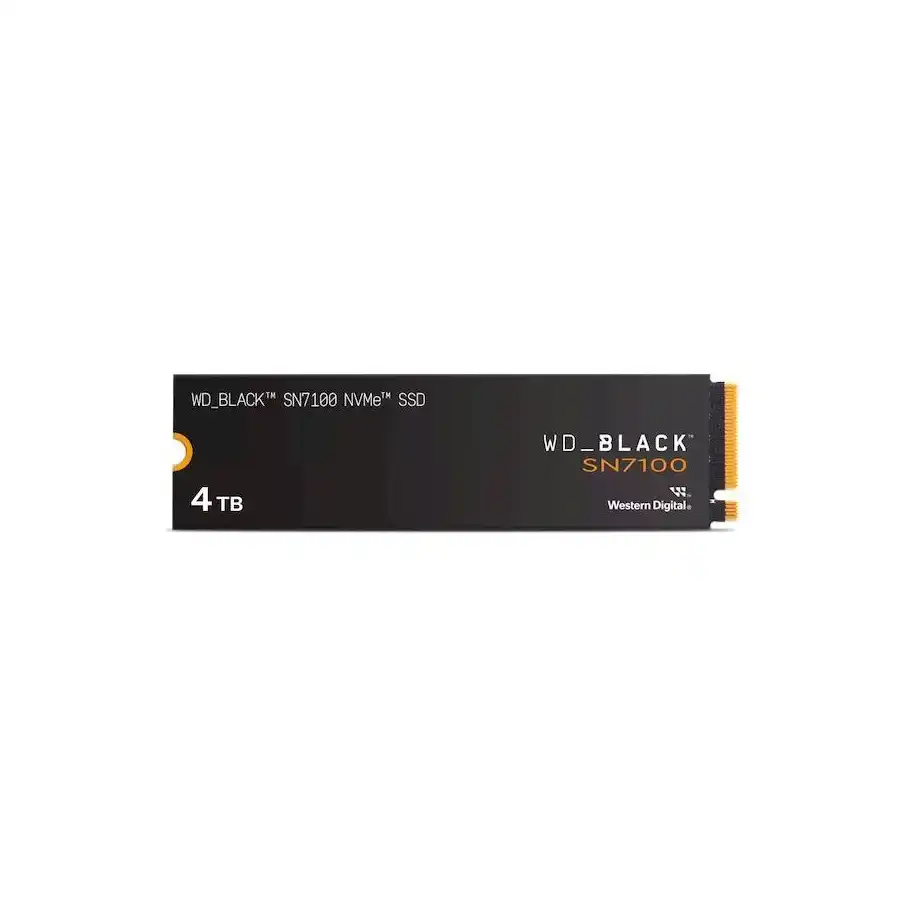 Disco SSD M.2 NVMe Western Digital 4TB Black SN7100 7000MB/S PCIe 4.0