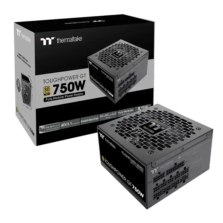 Fuente pc Thermaltake Toughpower GT 750W 80 Plus Gold ATX