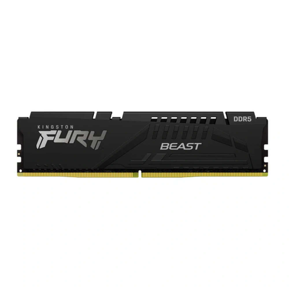 Memoria RAM Kingston 16GB 6400Mhz DDR5 Fury Beast Black para PC
