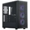 Gabinete Cooler Master Elite 502 c/4 coolers ARGB negro ATX