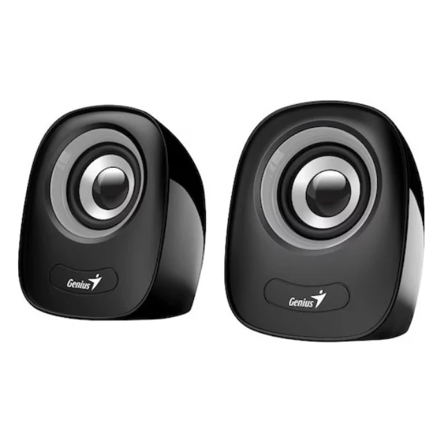 Parlantes Genius 6W USB SP-Q160 Gris c/Control de volumen