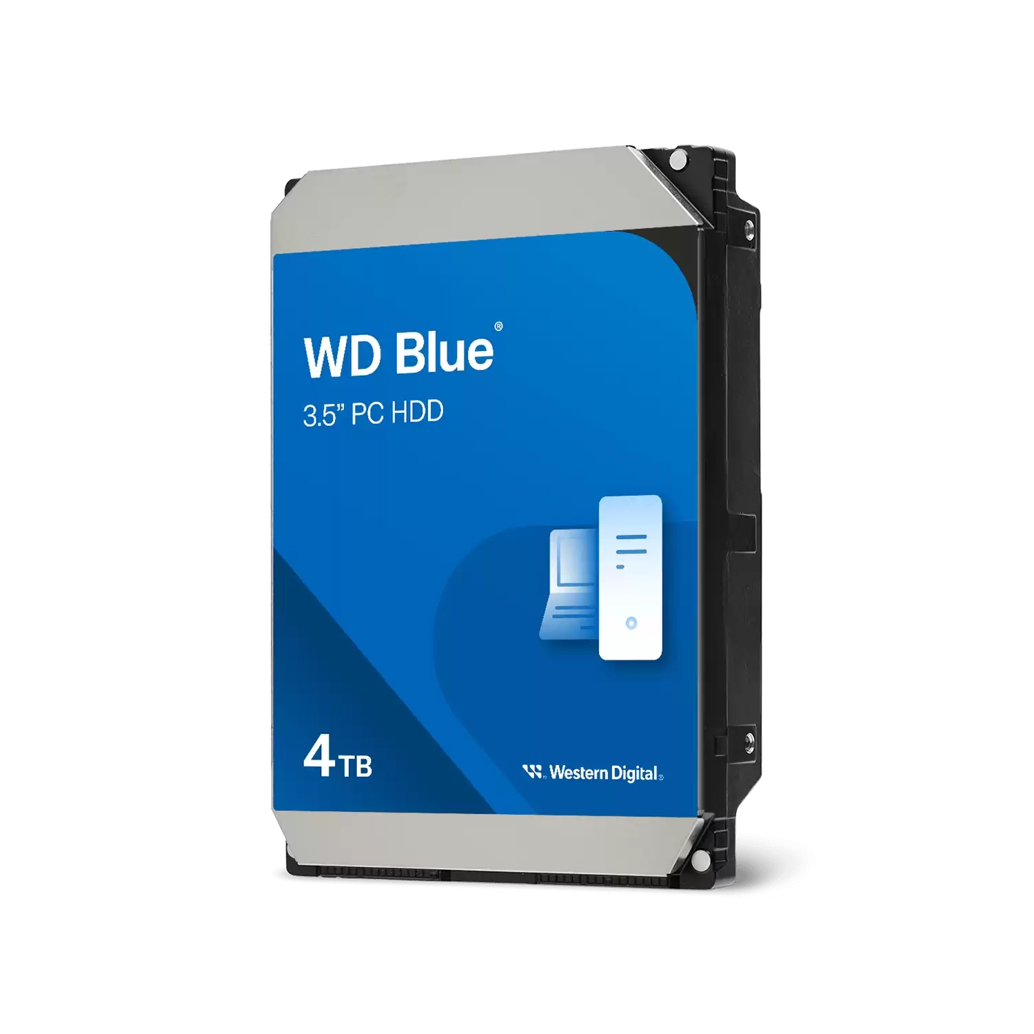 Disco duro interno WD 4TB 3.5" Blue SATA 3.0 5400RPM 128MB