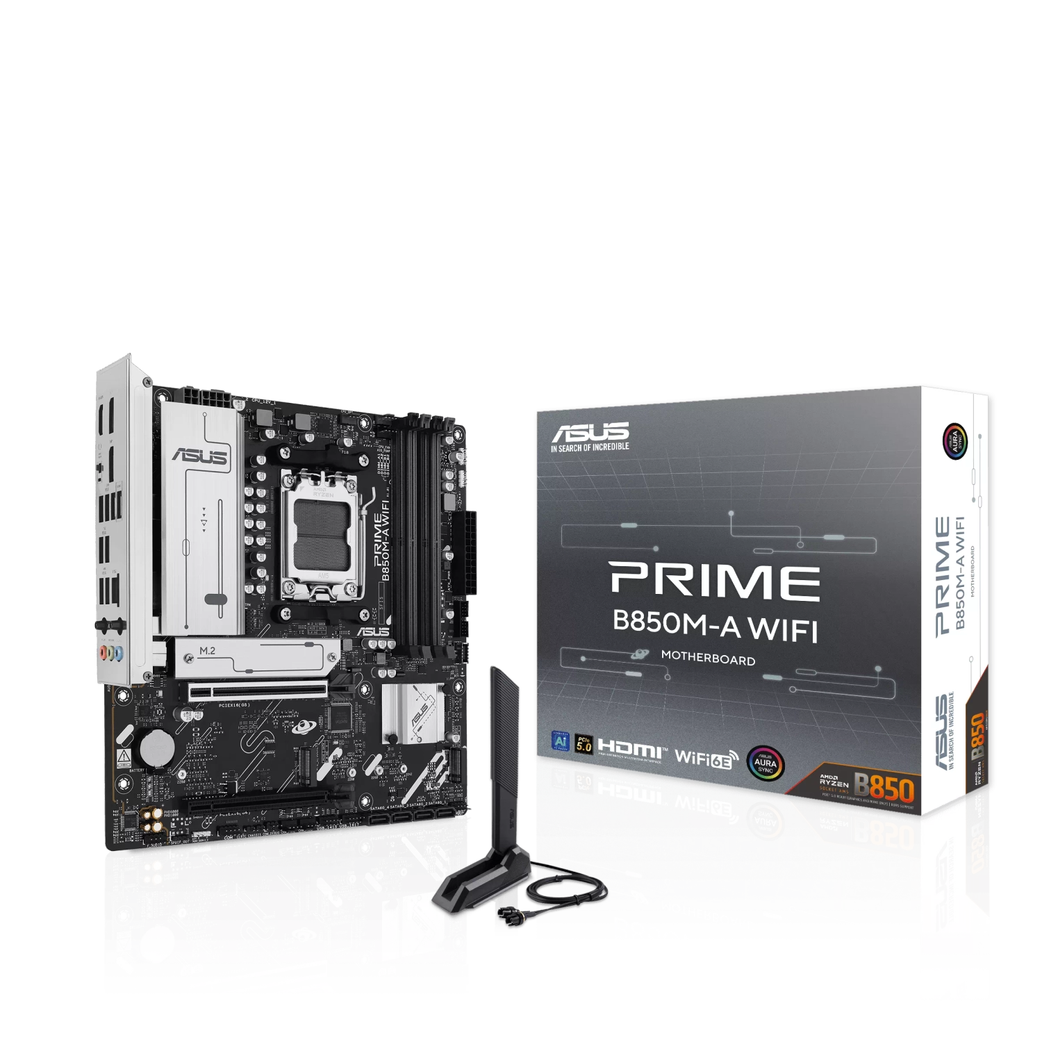 Placa Madre Asus Prime B850M-A Wifi AM5 DDR5