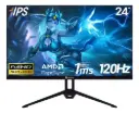 Monitor Teros 24" plano IPS Full HD 120Hz 1ms hdmi display port