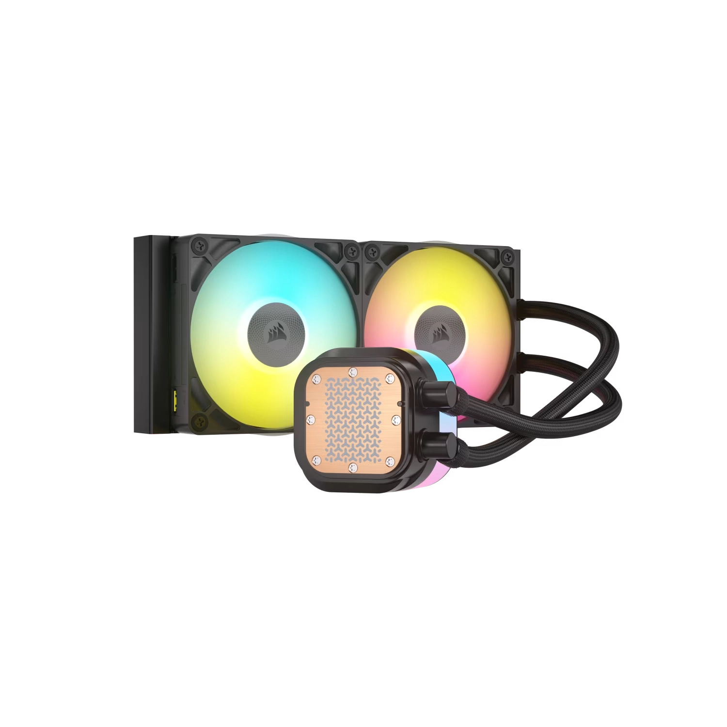 Cooler líquido Corsair iCUE Link Titan 240 RX RGB negro