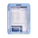 Gabinete Thermaltake The Tower 600 vidrio templado x3 Mid-Tower 2 coolers azul hortensia